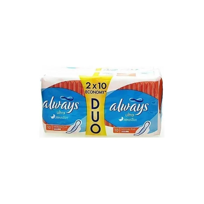 Always Ultra Sensitive Economy 10 Pads