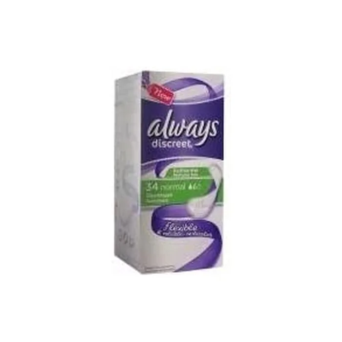 Always Dailies Soft Like Cotton Normal Panty Liners 34 Count
