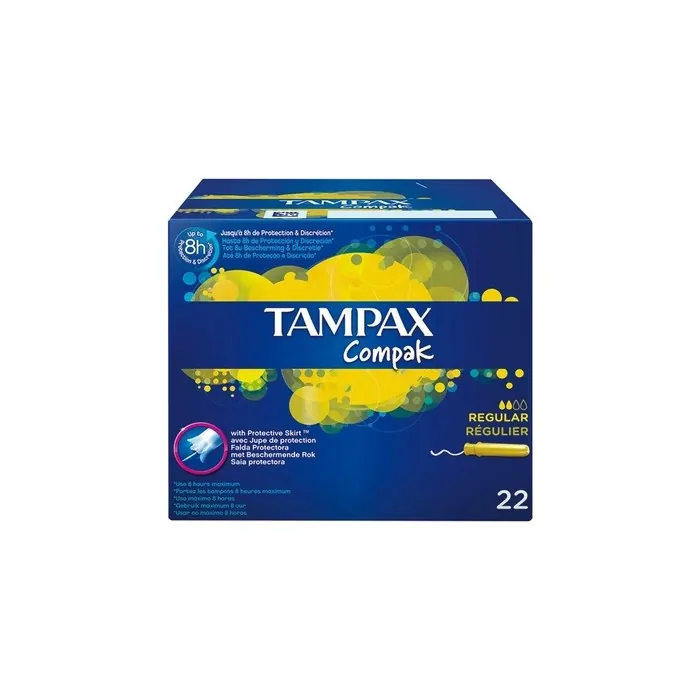 Tampax Tampax Compak Regular Tampons 22 Units