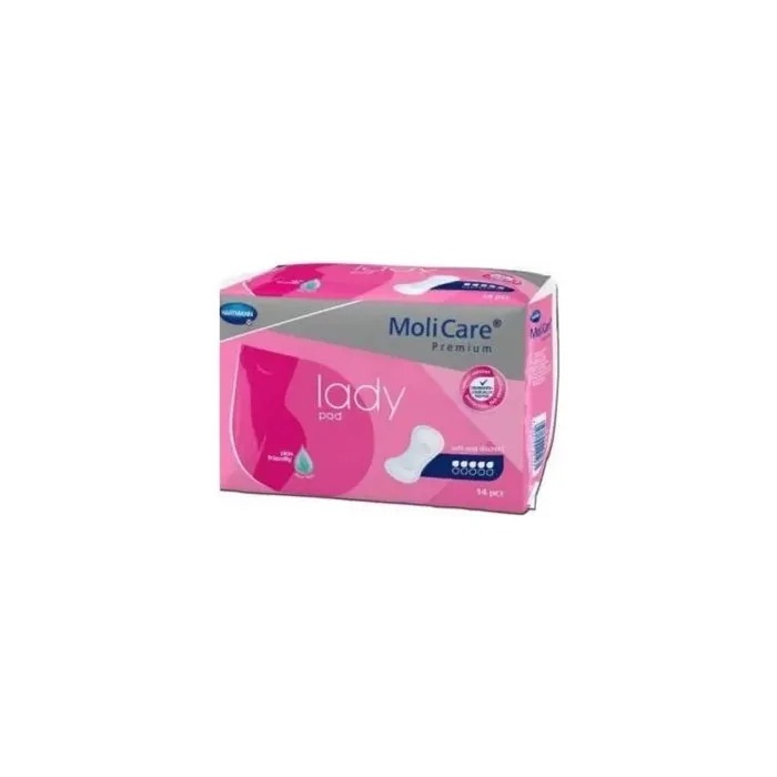 Hartmann Hartmann Premium Lady 5 Drops Female Pads 14 Units Molicare