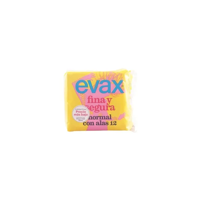 Evax Evax Fina & Segura Normal With Wings Sanitary Towels 12 Units