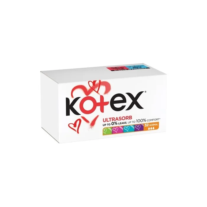Kotex Usorb Normal Tampons 32