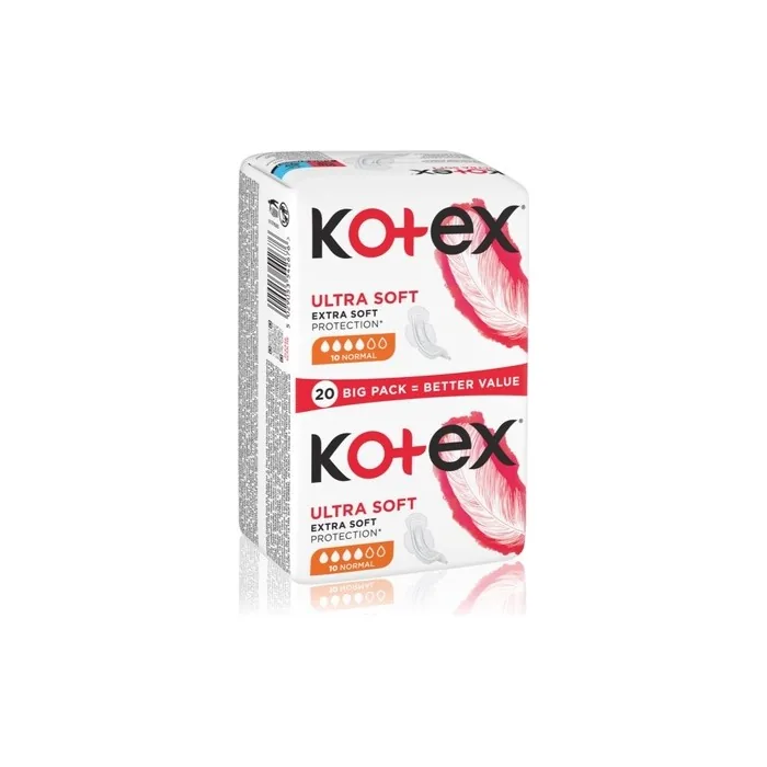 Kotex Ultra Soft Normal Pads 20 Pads