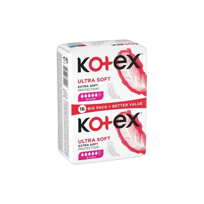 Kotex Ultra Soft Super Absorbent 16 Pads