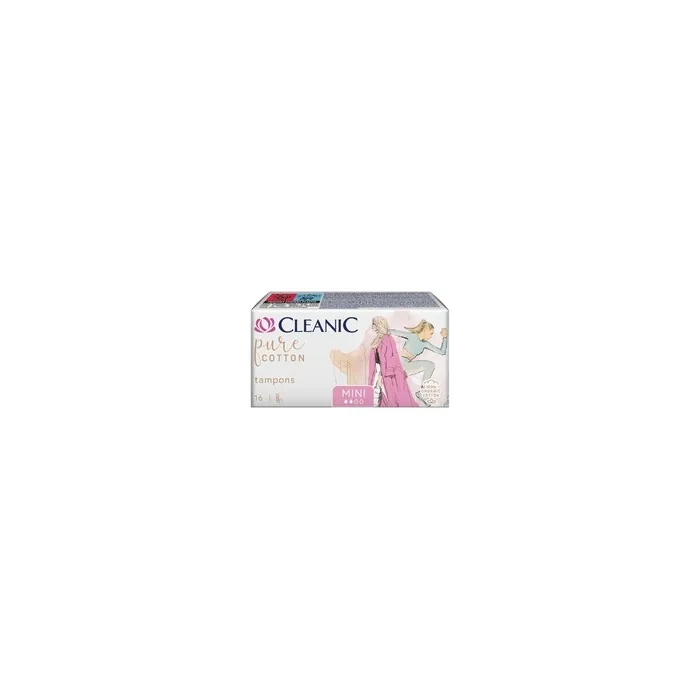 Harper Cleanic Pure Cotton Mini Tampons From Organic Cotton 16 Pieces