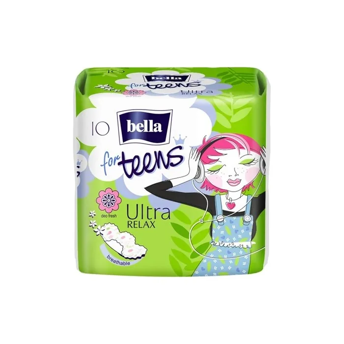 Bella for Adolescents Ultra Relax Sanitary Protection