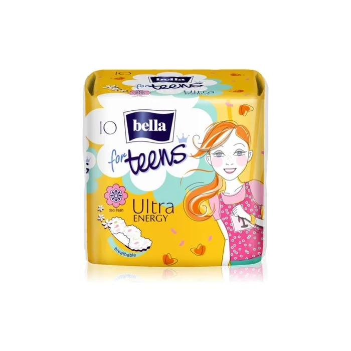 Bella Ultra Energy Sanitary Pads 10 Pads