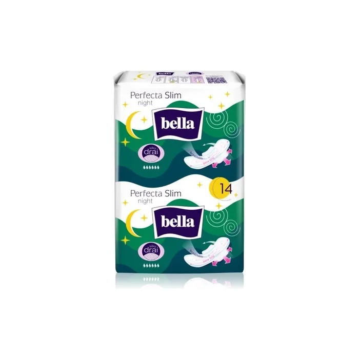 Bella Perfecta Slim Night Sanitary Napkins 14 Pcs