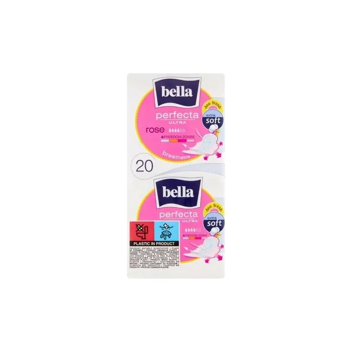 T.Z.M.O. Bella Perfecta A20 Rose Sanitary Pads 20 Pieces