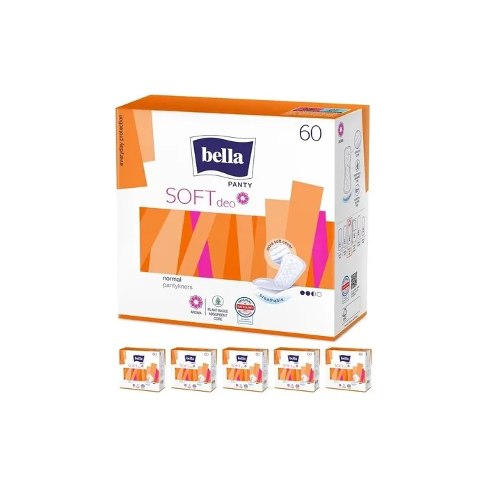 Bella Panty Liners Soft Deo 60 Pieces
