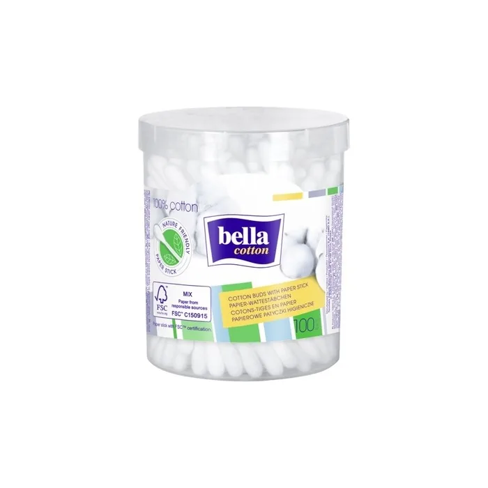 Bella Cotton Hygiene Swabs 100 Pieces