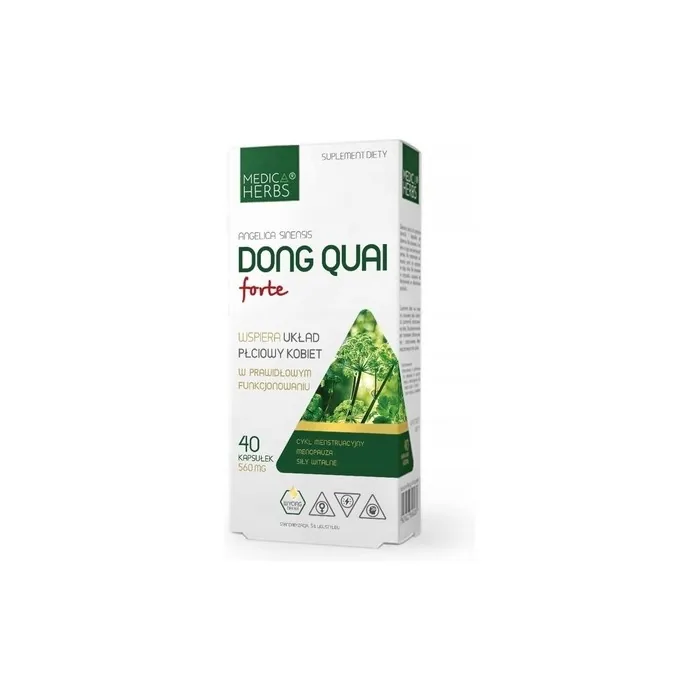 Medica Herbs Dong Quai Forte - Supports Female Reproductive System