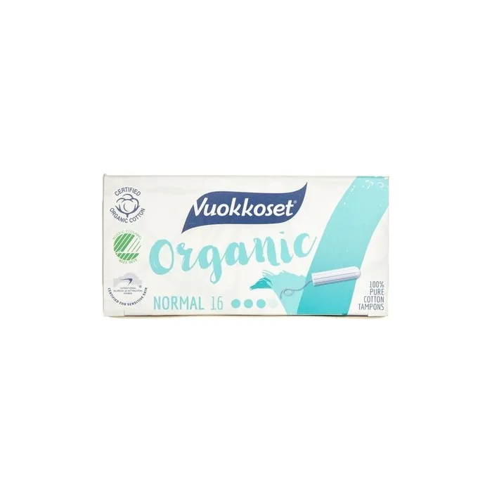 Vuokkoset Bio Normal Tampons 16 Pieces