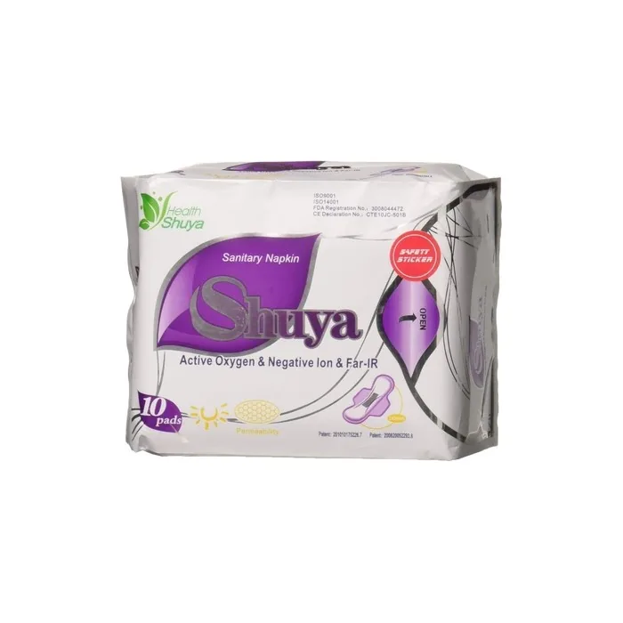 Shuya Ultra Thin Patented Negative Ion Pads for Women with Wings
