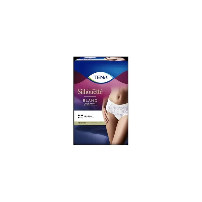 Tena Tena Silhouette White Tg 10 Units