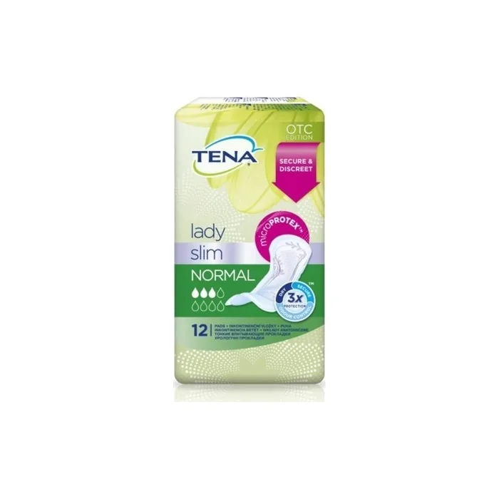 Tena Lady Absorbent Pads for Adults Narrow Normal