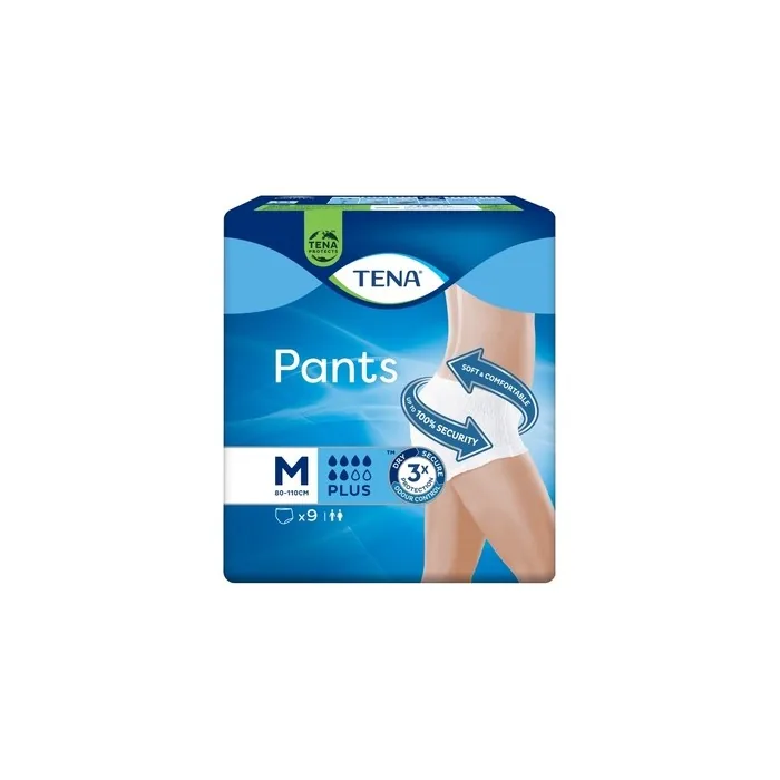 Tena Absorbent Pants Plus Medium 9 Each M