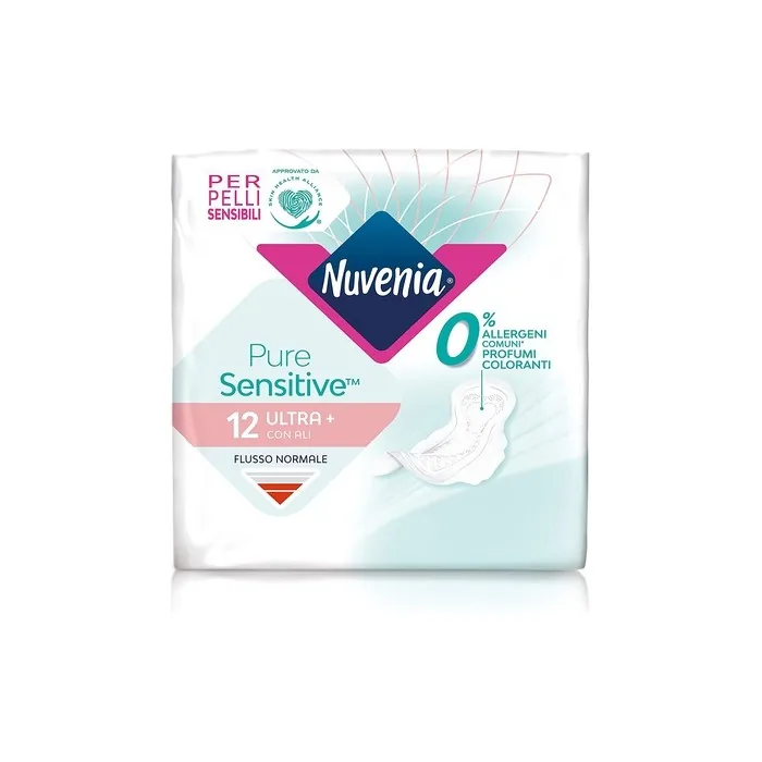Nuvenia Pure Sensitive Ultra Absorbent with Wings