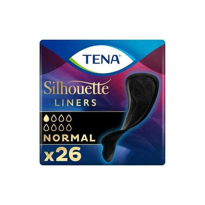 Tena Lady Silhouette Black Norm 26 One Size