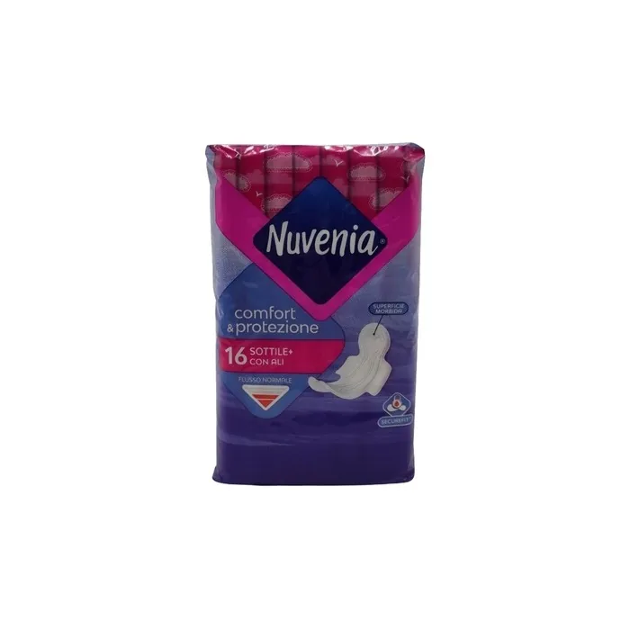 Nuvenia Normal Thin Pad with Wings - Soft Surface and Control