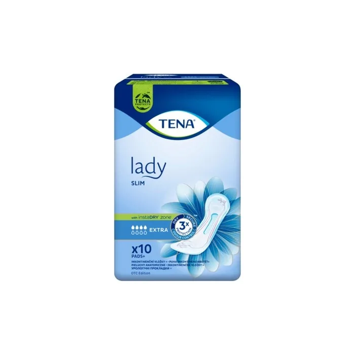 Tena Lady Slim Extra Special Towels 10 Pieces
