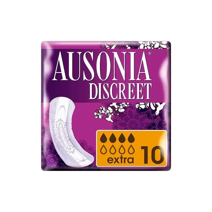 Ausonia Discreet Urine Loss Pads Extra White Extra 10