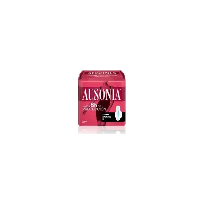 Ausonia Ausonia Night With Wings Sanitary Towels 9 Units