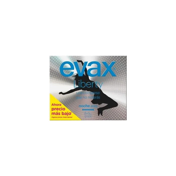 Evax Evax Liberty Night Normal With Wings Sanitary Towels 12 Units