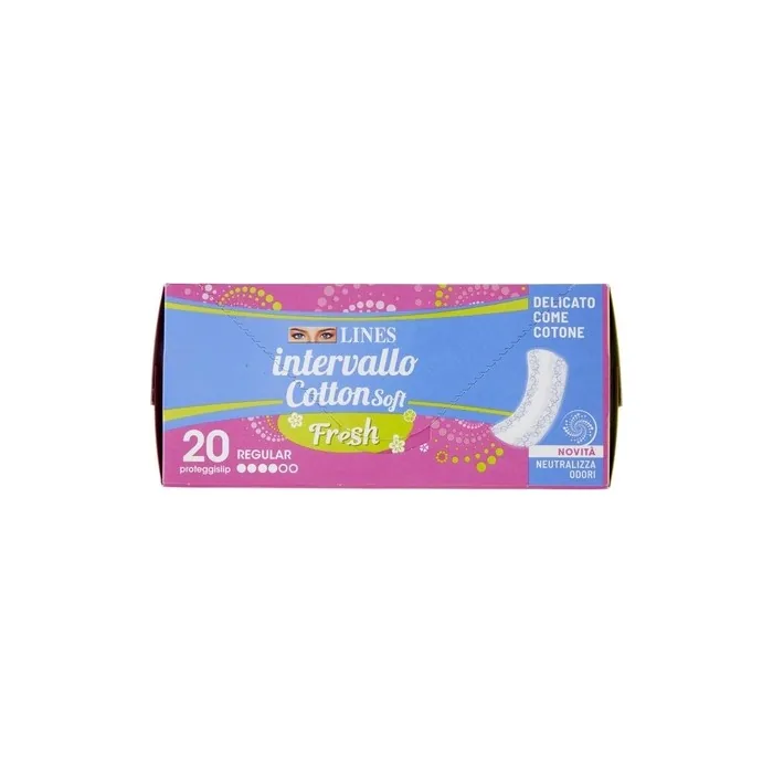 Lines 100% Cotton Panty Liners - Pack of 24