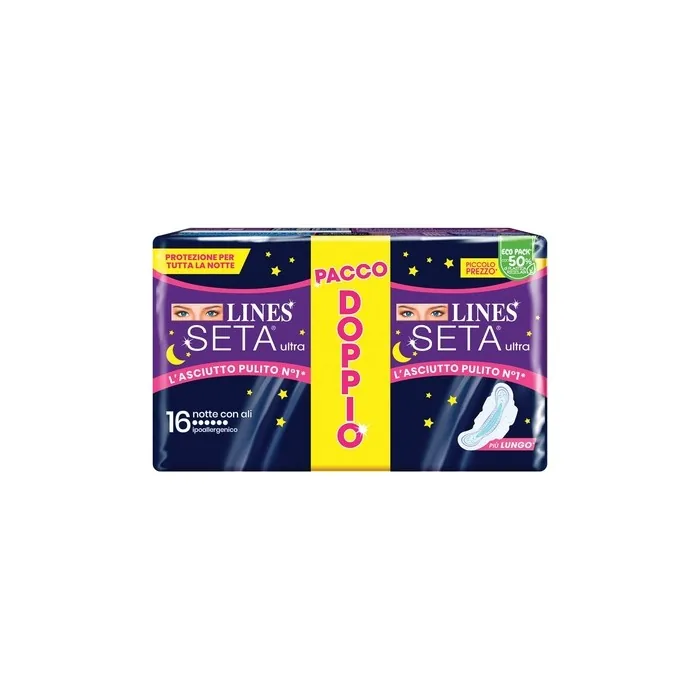 Lines Seta Ultra Night Pads with Wings