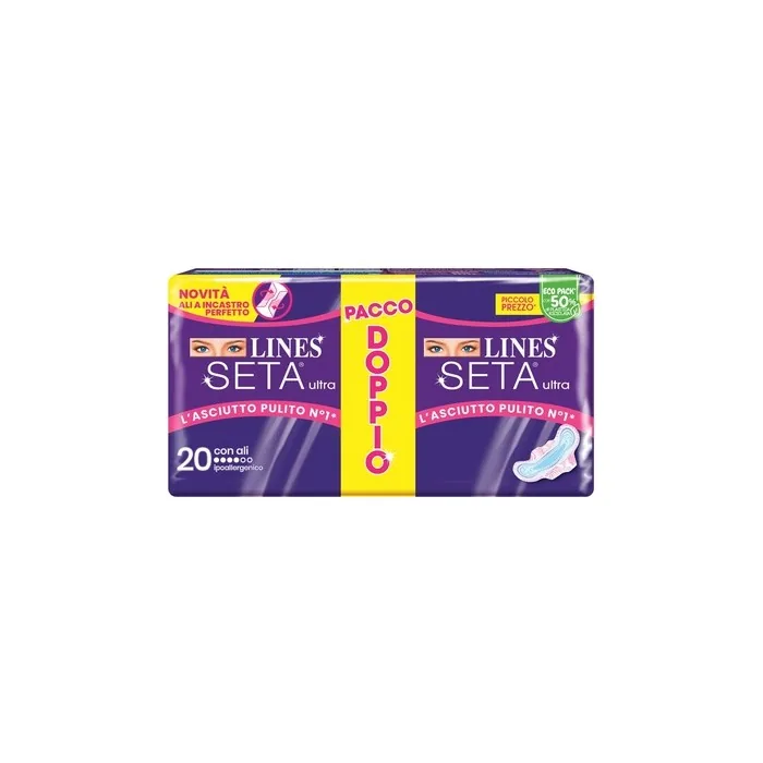 Lines Ultra Vpdown Silk Women's Pads