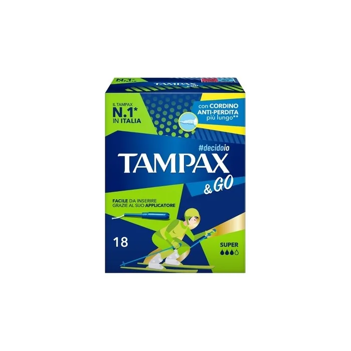 Tampax &Go Super Tampons