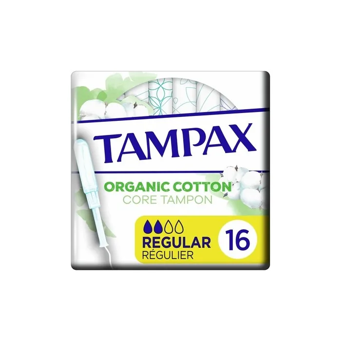 Tampax Organic Regular Tampon 16 Units