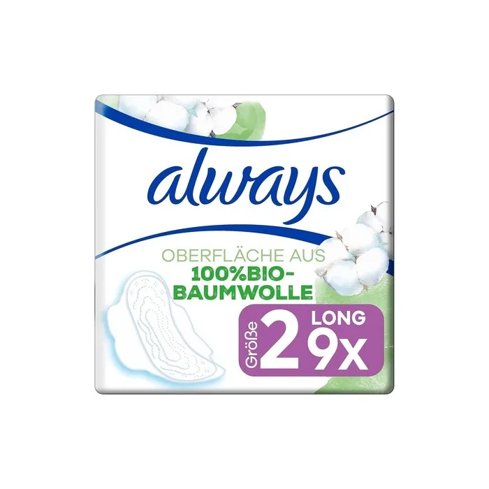 Always Ultra Cotton Protection Long with Wings