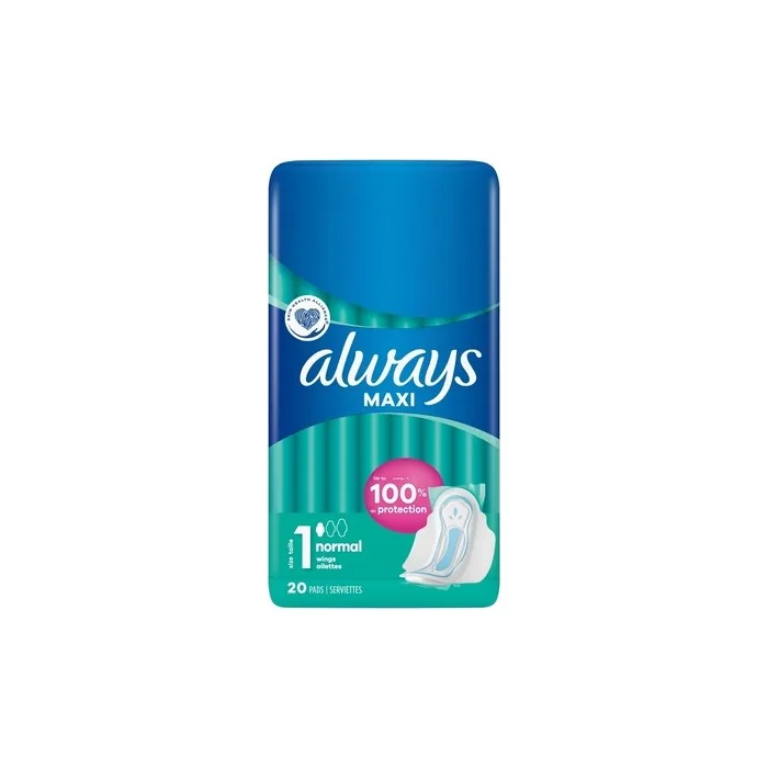 Always Maxi Monthly Pads Normal Plus By Always