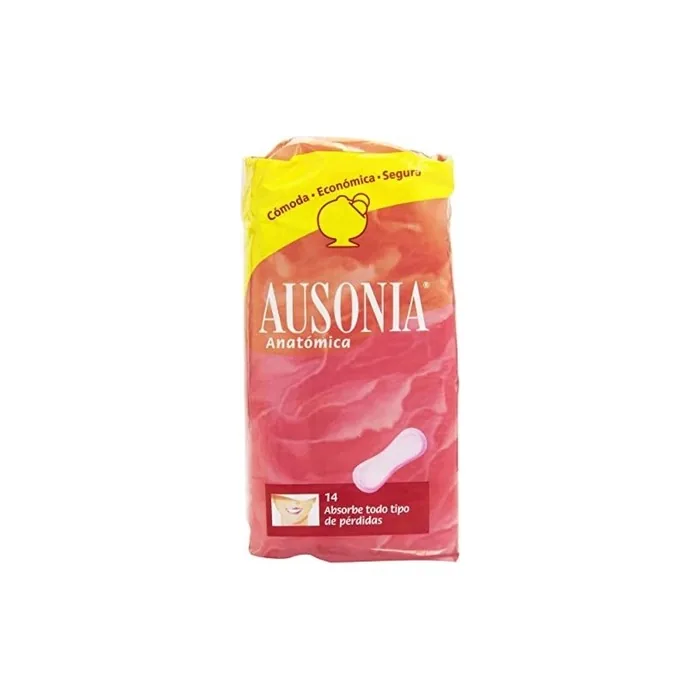 Ausonia Anatomica Absorbent Pads for All Kinds of Flow 14 Count