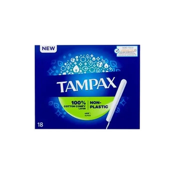 Tampax Nonplastic Super Tampon