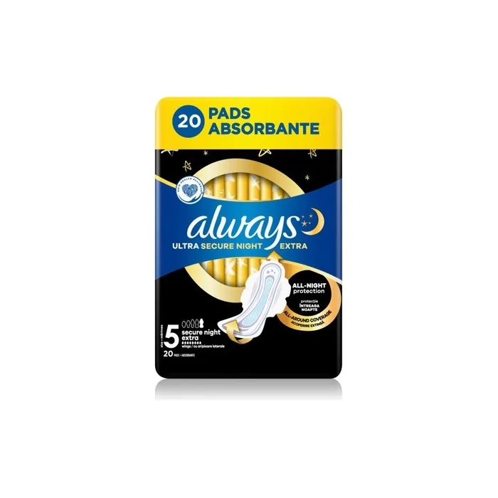 Always Ultra Secure Night Extra 20ml