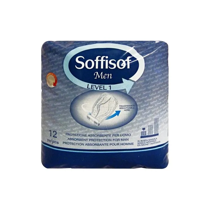SOFFISOF Men Level 1 Absorbent 12 Pieces