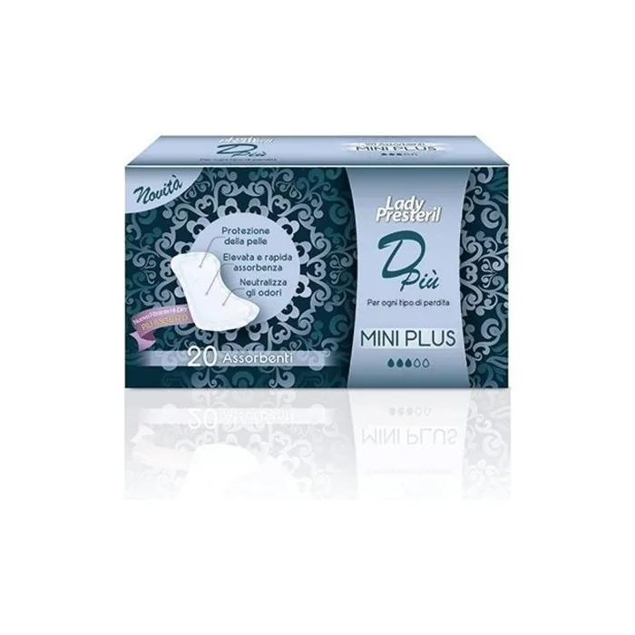 Lady Presteril Dpiù Mini Plus 20 Absorbents