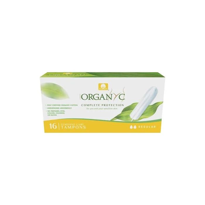Organyc Regular Tampons 16 Count