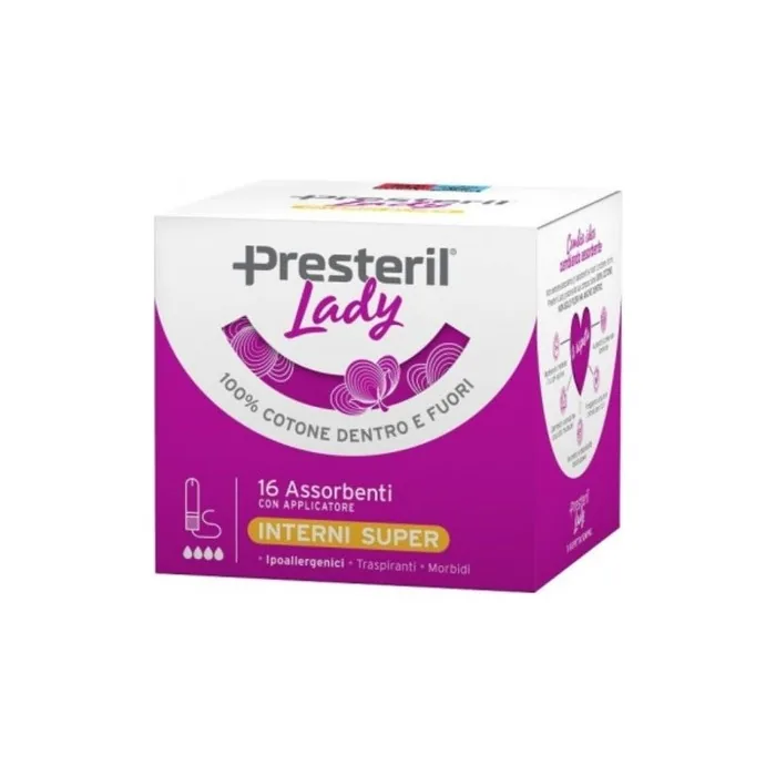 Lady Presteril Super Tampons 16 Pieces