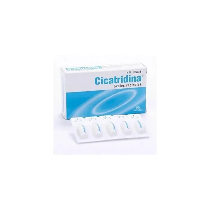Cicatridina Cicatridina 5 Mg 10 Vaginal Ovules
