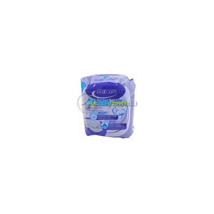 Pietrasanta Pharma Illa Care Day Pads With Wings 14 Pieces