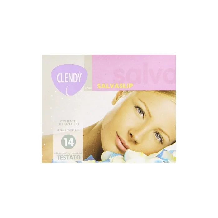 Clendy Panty Liners Compact Slim Hypoallergenic 14 Panty Liners