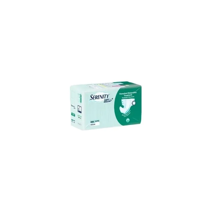 Serenity Soft Dry Super Sensitive Underwear Size M 15 Pieces