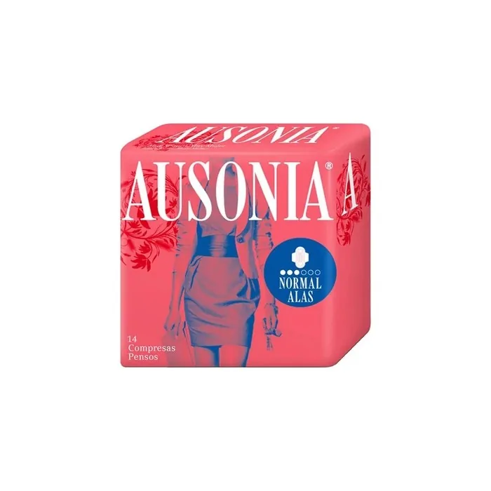 Ausonia Ausonia Normal With Wings Sanitary Towels 14 Units