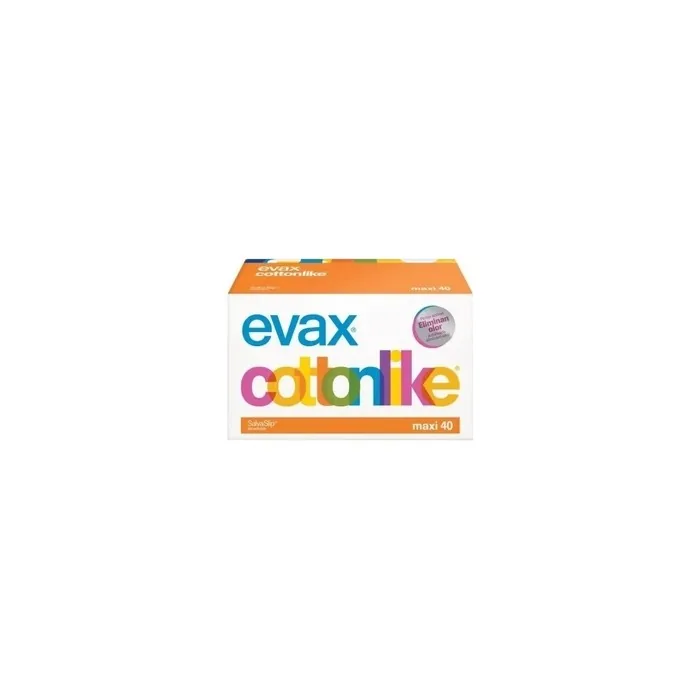 Evax Evax Cottonlike Maxi Pantyliners 40 Units
