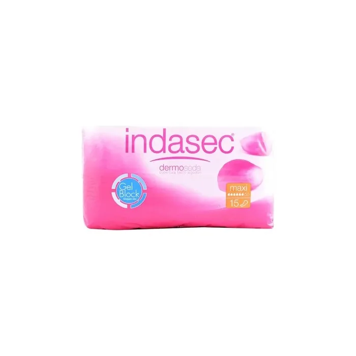 Indasec Indasec Dermoseda Incontinence Compresses Maxi 15 Units