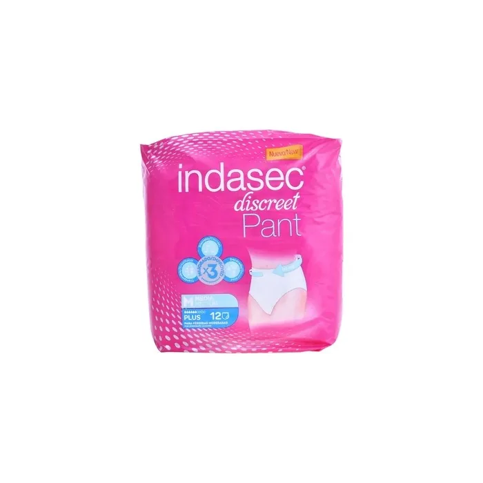 Indasec Indasec Pant Plus Medium Size 12 Units